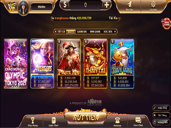 Kinh nghiệm chơi game trên nhatvip chuyên mục slots