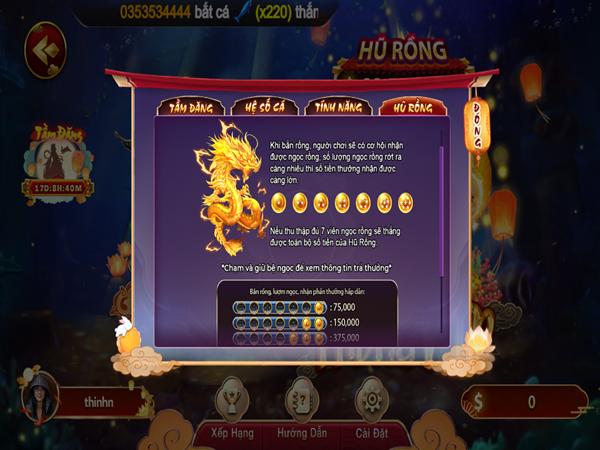 Game bắn cá trung thu nổ hũ rồng