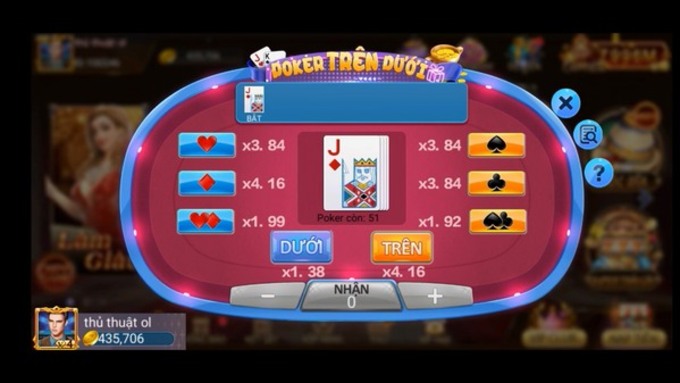 Game trên dưới nhatvip